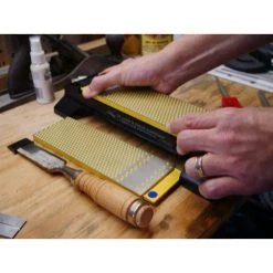 8 in. DuoSharp Plus Bench Stone Fine/Coarse with Base by DMT -Bessey Sales dmt sharpening stones wm8fc wb 1f 1000