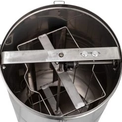 2 Frame Manual Honey Extractor Bee Extractor Honeycomb Spinner Crank Stainless Steel Beekeeping Equipment by VEVOR -Bessey Sales silver vevor multi tools lxxsdymj000000001v0 77 1000