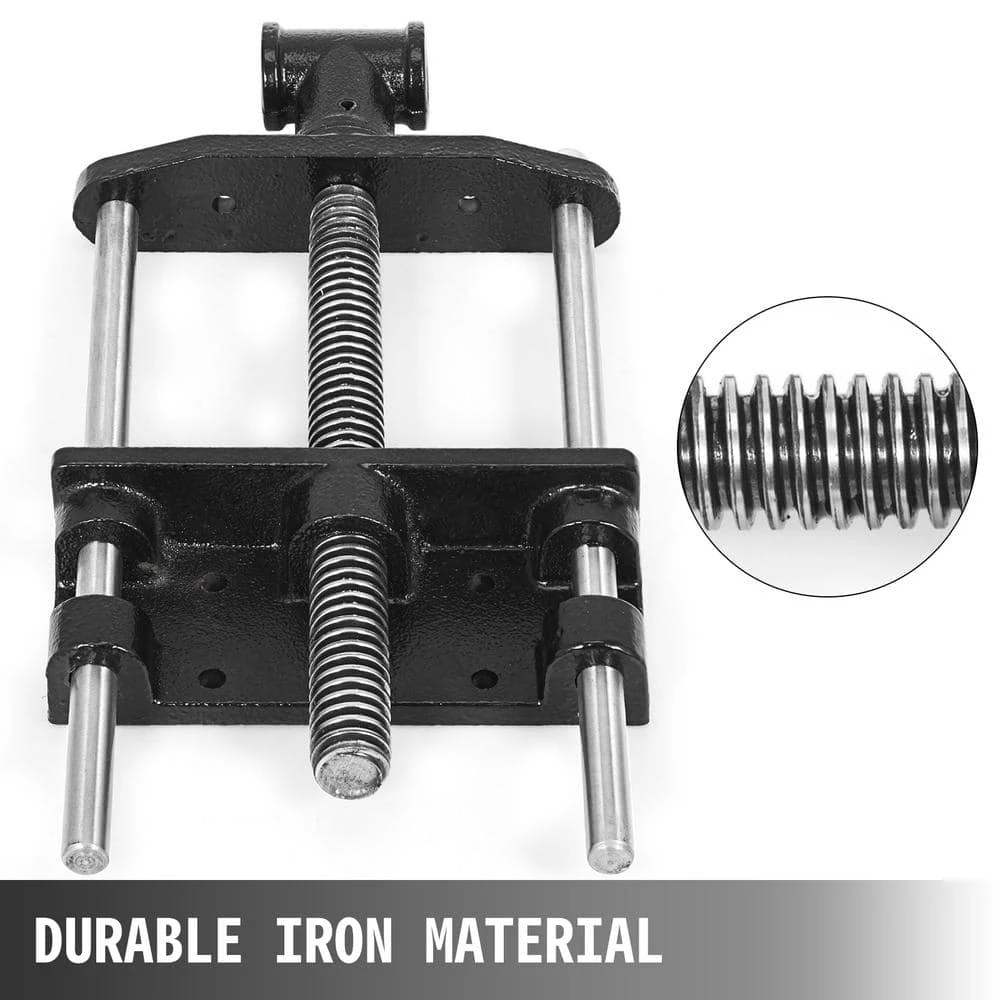 Woodworking Bench Vise 7 in. Heavy-Duty Steel and Cast Iron Structure Woodworking Front Vise by VEVOR 2 Woodworking Bench Vise 7 in. Heavy-Duty Steel and Cast Iron Structure Woodworking Front Vise by VEVOR - Image 2