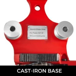 1/8 in. to 5 in. Screw Bench Chain Vises Pipe Capacity Heavy-Duty Bench Chain Pipe Vises (1-Piece) by VEVOR 9 1/8 in. to 5 in. Screw Bench Chain Vises Pipe Capacity Heavy-Duty Bench Chain Pipe Vises (1-Piece) by VEVOR -Bessey Sales vevor clamp sets gjlgthq0000000001v0 4f 1000