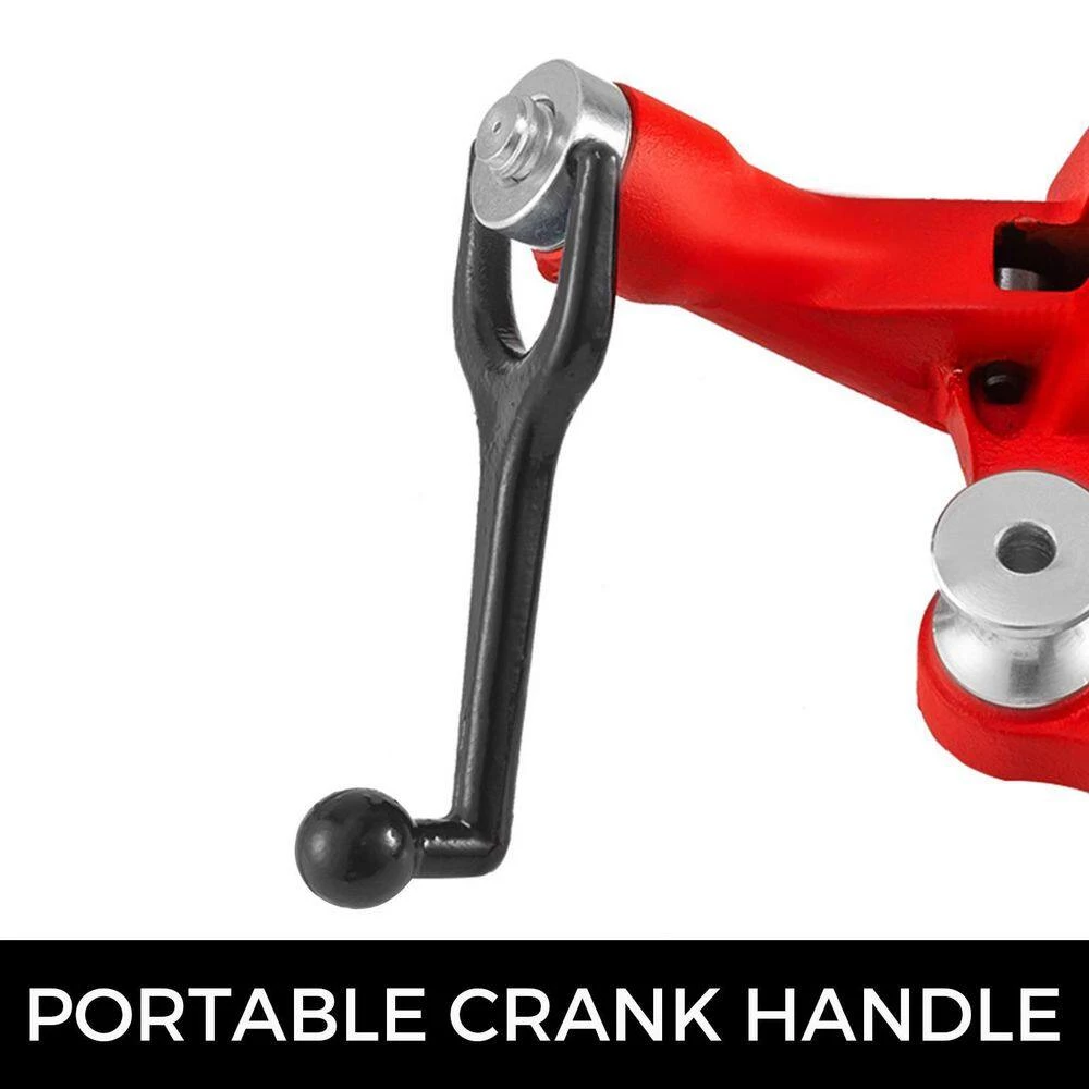 1/8 in. to 5 in. Screw Bench Chain Vises Pipe Capacity Heavy-Duty Bench Chain Pipe Vises (1-Piece) by VEVOR 6 1/8 in. to 5 in. Screw Bench Chain Vises Pipe Capacity Heavy-Duty Bench Chain Pipe Vises (1-Piece) by VEVOR - Image 6