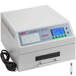 Reflow Soldering Machine 110-Volt Automatic Reflow Oven T962A 1500 Watt Professional Infrared Heater for PCB panels by VEVOR