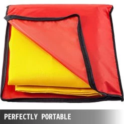 10 ft. x 10 ft. Emergency Fire Blanket Fiberglass Heat Resists 1022°F Welding Mat with Carry Bag, Gold by VEVOR -Bessey Sales vevor welding accessories ht10x10gd00000001v0 fa 1000