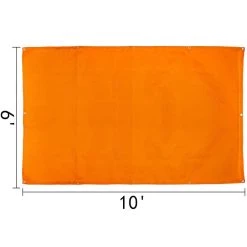 Welding Blanket 6 ft. x 10 ft. Portable Fire Retardant Blanket Fiberglass With Carry Bag, Orange by VEVOR 14 Welding Blanket 6 ft. x 10 ft. Portable Fire Retardant Blanket Fiberglass With Carry Bag, Orange by VEVOR -Bessey Sales vevor welding accessories ht6x10js000000001v0 76 1000