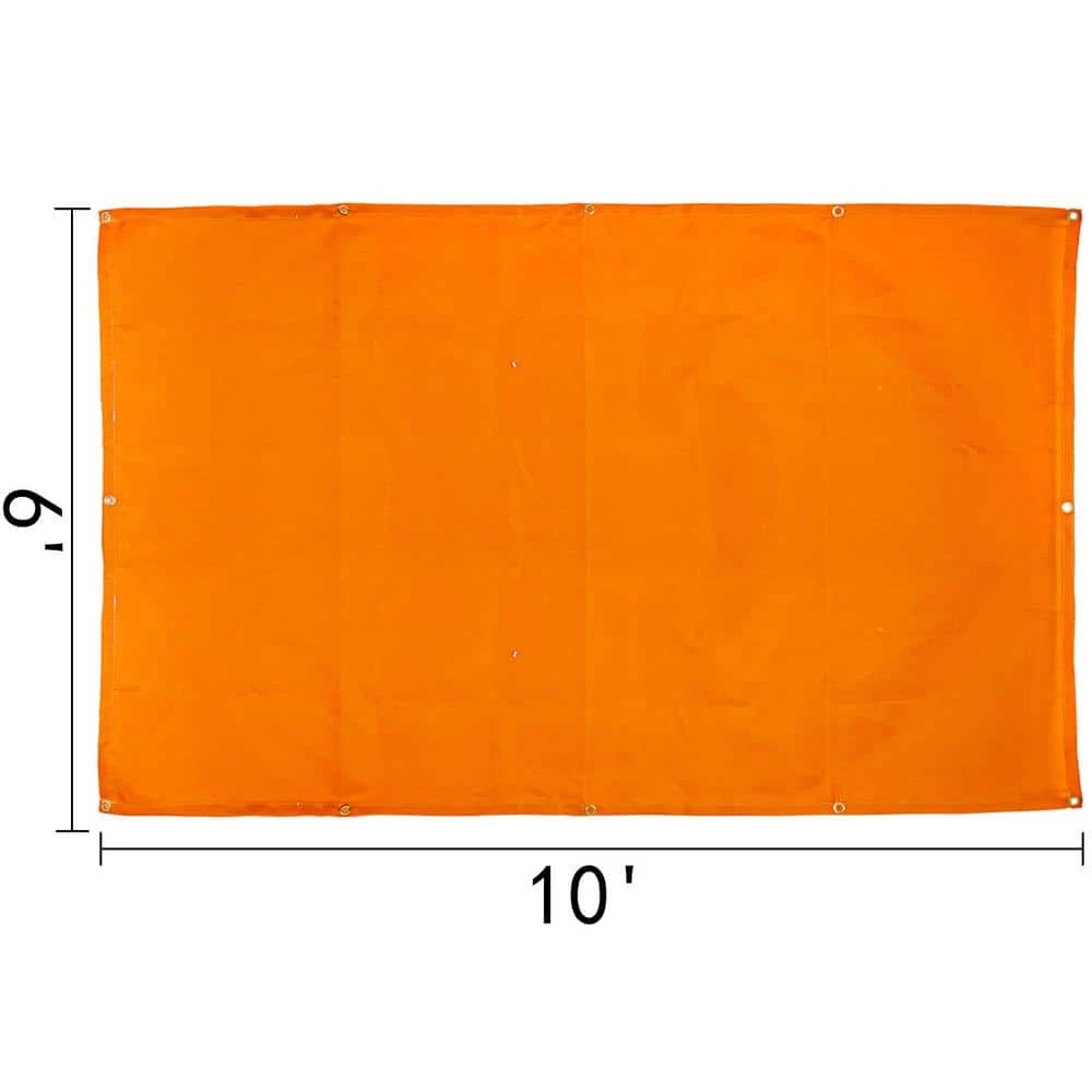 Welding Blanket 6 ft. x 10 ft. Portable Fire Retardant Blanket Fiberglass With Carry Bag, Orange by VEVOR 7 Welding Blanket 6 ft. x 10 ft. Portable Fire Retardant Blanket Fiberglass With Carry Bag, Orange by VEVOR - Image 7