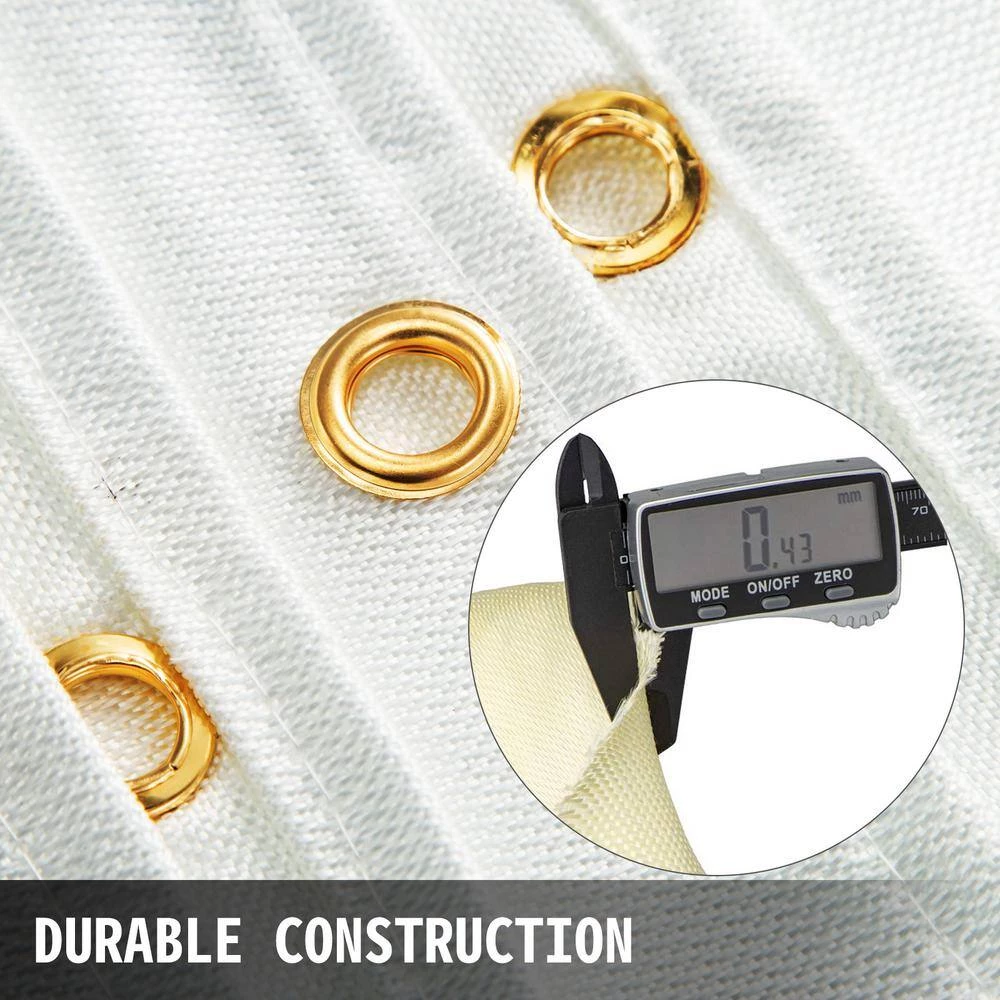 Welding Blanket 8 ft. x 10 ft. Portable Fire Retardant Mat Fiberglass with Carry Bag, White by VEVOR 3 Welding Blanket 8 ft. x 10 ft. Portable Fire Retardant Mat Fiberglass with Carry Bag, White by VEVOR - Image 3