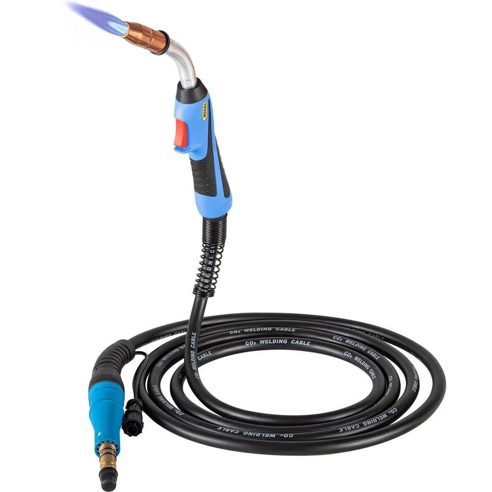 MIG Welding Gun 15 ft. 250 Amp Welding Torch Stinger for M-25 Miller Welder Gun fit 0.03 in. to 0.035 in. Wire by VEVOR 1 MIG Welding Gun 15 ft. 250 Amp Welding Torch Stinger for M-25 Miller Welder Gun fit 0.03 in. to 0.035 in. Wire by VEVOR