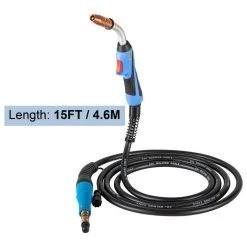 MIG Welding Gun 15 ft. 250 Amp Welding Torch Stinger for M-25 Miller Welder Gun fit 0.03 in. to 0.035 in. Wire by VEVOR 14 MIG Welding Gun 15 ft. 250 Amp Welding Torch Stinger for M-25 Miller Welder Gun fit 0.03 in. to 0.035 in. Wire by VEVOR -Bessey Sales vevor welding spool guns 4 6mmlhq000000001v0 76 1000
