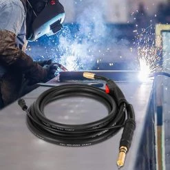 MIG Welding Gun 15 ft. 150 Amp Welding Torch 0.030 in. to 0.035 in. Wire for Miller Millermatic M-10 M-15 M-100 M-150 by VEVOR -Bessey Sales vevor welding spool guns hqmlm150 15ft0001v0 31 1000
